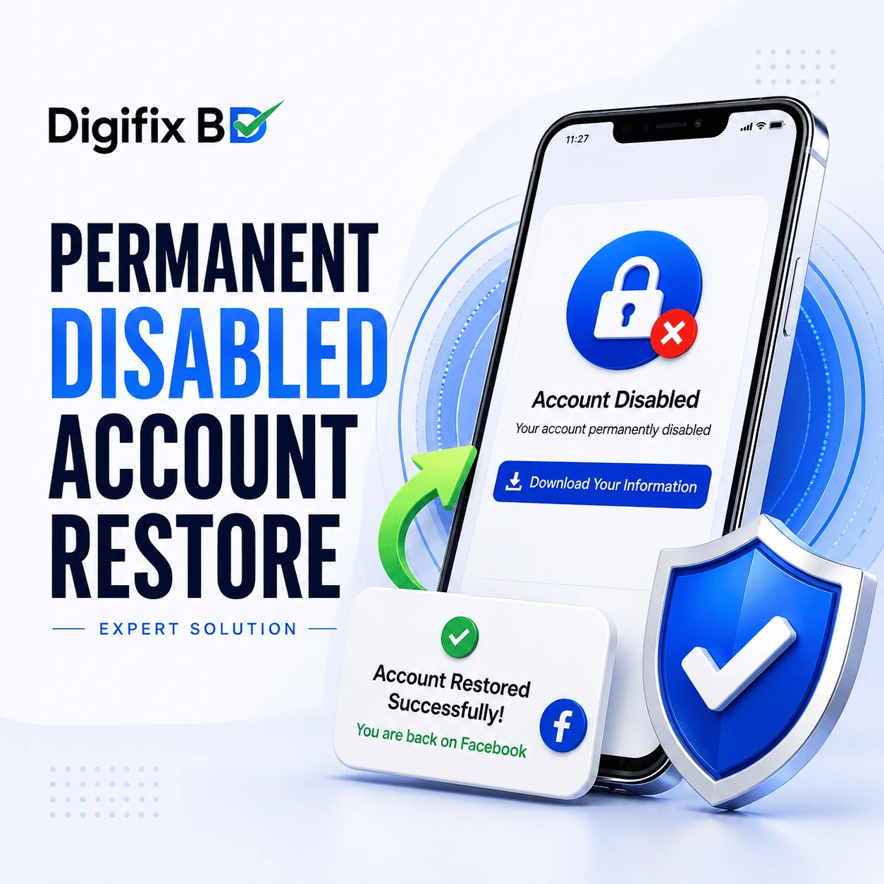 Facebook Permanent Disabled Account Restore – Expert Solution